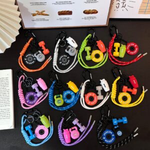 Cartoon Sports Fitness Strength Series Keychains