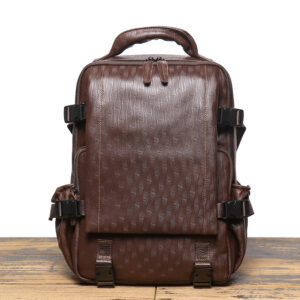 top-grain cowhide, large capacity, new business trip backpack