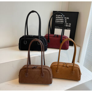 High-end women's underarm bag, large capacity, 2026 new fashionable pillow bag