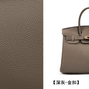 Genuine leather handbag, new autumn/winter style, oil-waxed crackled texture, top-grain cowhide Kelly bag, crossbody bag