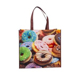 Custom-made foldable non-woven tote bags, logo printing, advertising shopping bags, laminated gift bags wholesale.