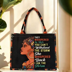 Cross-border versatile crossbody canvas bag with cartoon print tote bag